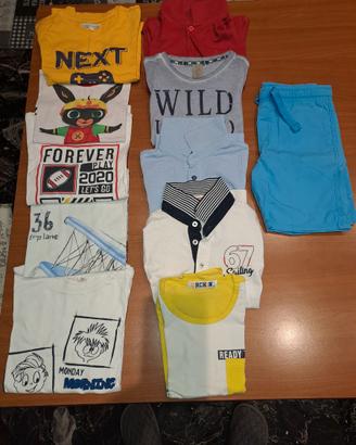 Abbigliamento primavera estate bambino.