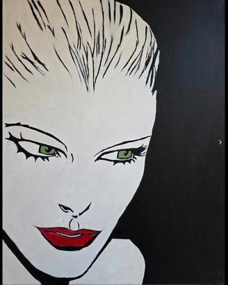 Dipinto Eva Kant (Diabolik)
