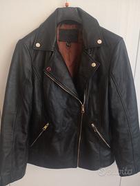 Giacca di vera pelle donna Cortefiel