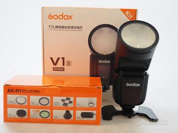 GODOX V1+FILTRI X SONY