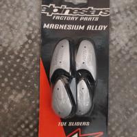 Alpinestars protezioni stivali sliders magnesio