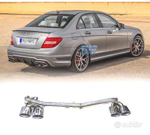 LINEA DI SCARICO MERCEDES CLASSE C W204 07-14 LOOK