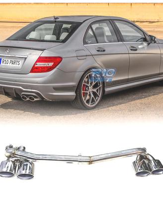LINEA DI SCARICO MERCEDES CLASSE C W204 07-14 LOOK