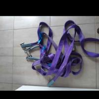 N. 3 cinghie (Due 3m una 4m) per il sollevamento d