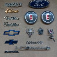 STEMMI LOGHI FREGI BORCHIE auto USA VINTAGE