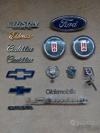 STEMMI LOGHI FREGI BORCHIE auto USA VINTAGE