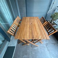 Tavolo + 4 sedie da esterno