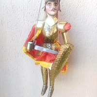 Pupo Marionetta Paladino siciliano vintage