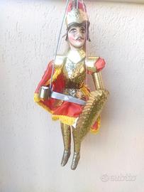 Pupo Marionetta Paladino siciliano vintage