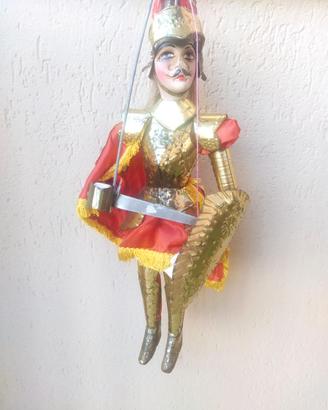 Pupo Marionetta Paladino siciliano vintage