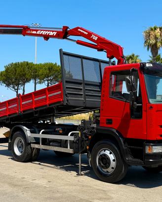 iveco 120e18 gru e ribaltabile vers. K