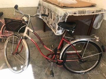 Bicicletta "Americana" con cestino
