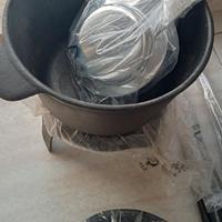 Burghignon in ghisa completa 