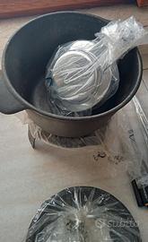 Burghignon in ghisa completa 