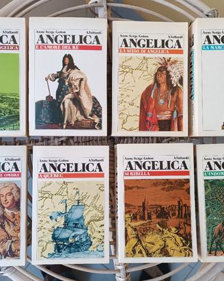Lotto  libri Angelica Anne Serge Golon A. Vallardi