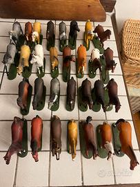 Cavallini in miniatura in plastica