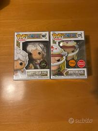 Lotto 2 funko pop one piece chase edition