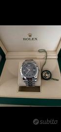 Rolex datejust 126300 jubilee Wimb Mai Indossato