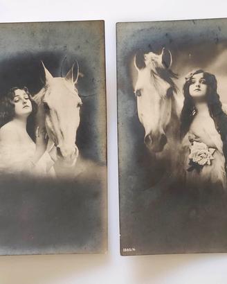 CARTOLINE VINTAGE ART NOUVEAU 