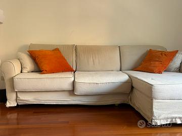 Divano angolare 3 posti con chaise longue