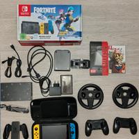 Switch limited edition Fortnite + gioco +accessori