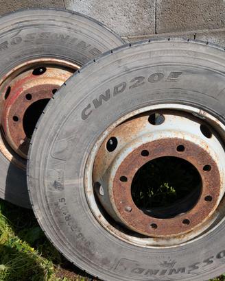 Cerchi e gomme Eurocargo  305/70r19.5