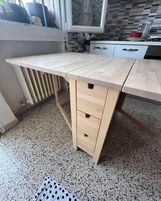 Tavolo NORDEN IKEA E TRE SEDIE