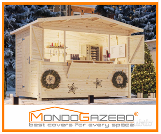 Chiosco montaggio rapido bar mercati biglietteria