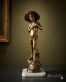 Statua bronzo Giovanni Varlese