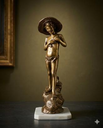 Statua bronzo Giovanni Varlese