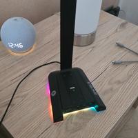 Supporto cuffie eksa rgb surround 7.1