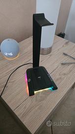 Supporto cuffie eksa rgb surround 7.1