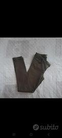 pantaloni skinny Zara verdi