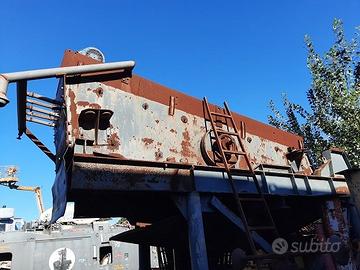 Vaglio a 2 piani per inerti