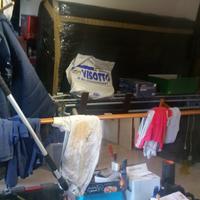 Struttrura letto pieghevole + materasso matrimon