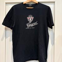 Gucci T-shirt Logo Vintage Nera - Taglia M