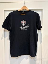 Gucci T-shirt Logo Vintage Nera - Taglia M