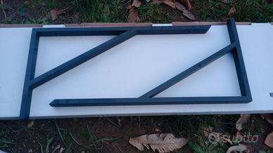 staffe per mensola 500mm x 250mm