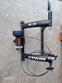 cavalletto a rullo da ciclismo 