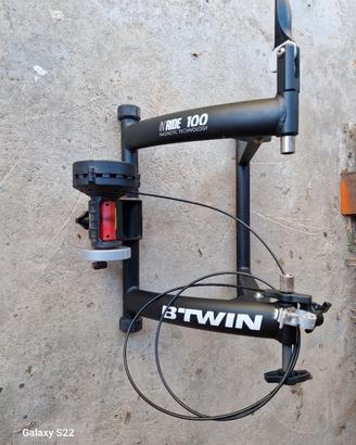 cavalletto a rullo da ciclismo 