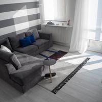 Trilocale arredato con doppi servizi