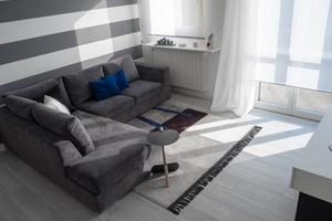 Trilocale arredato con doppi servizi