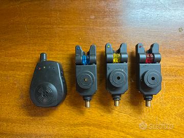 set di avvisatori da carpfishing NON FUNZIONANTI