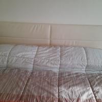 Letto matrimoniale con contenitore come nuovo