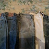 Jeans diesel, levis, met