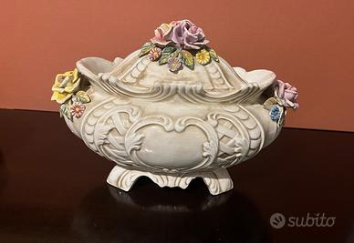 zuppiera in ceramica