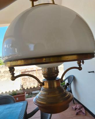 Lampadario saliscendi vintage 