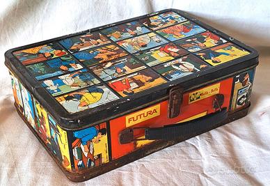 Scatola di latta “Bullo e Bella” anni 50 Ventura 