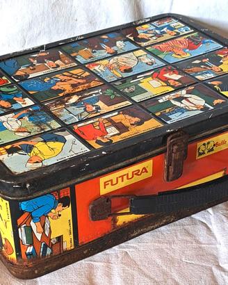 Scatola di latta “Bullo e Bella” anni 50 Ventura 