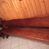 panca in legno massiccio 